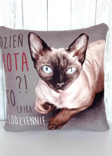 Poduszka dekoracyjna KOT #3