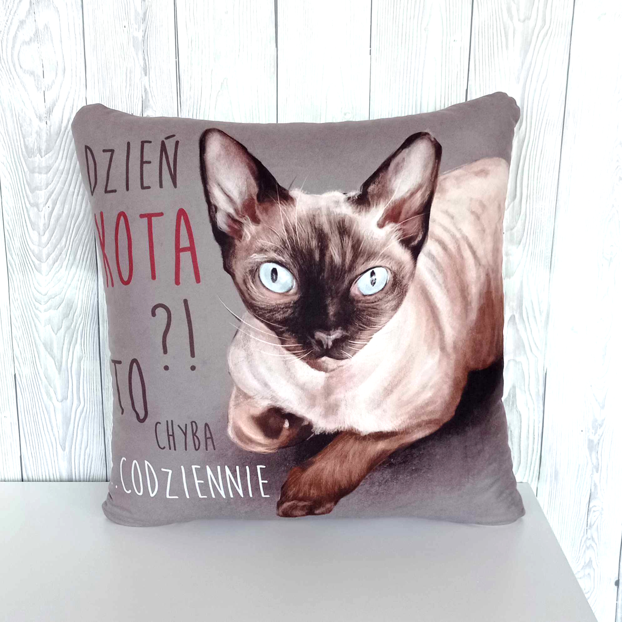 Poduszka dekoracyjna KOT #3