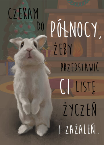 Plakat świąteczny #7 O północy