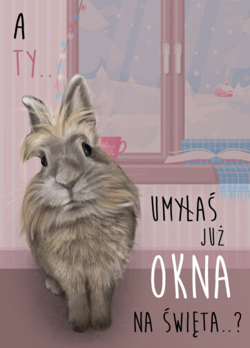 Plakat świąteczny #6 Okna