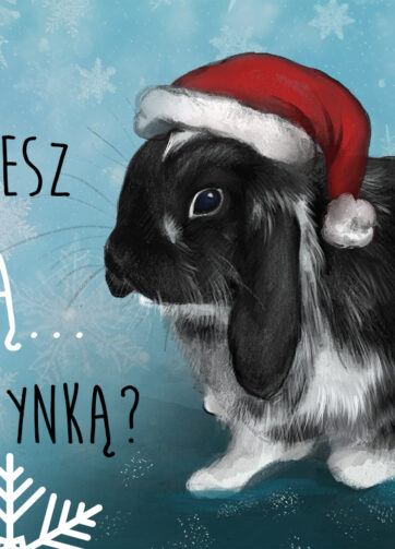 Plakat świąteczny #10 Śnieżynka