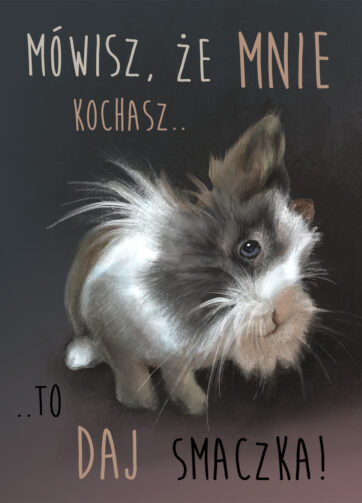 Plakat Walentynki #5 Daj smaczka