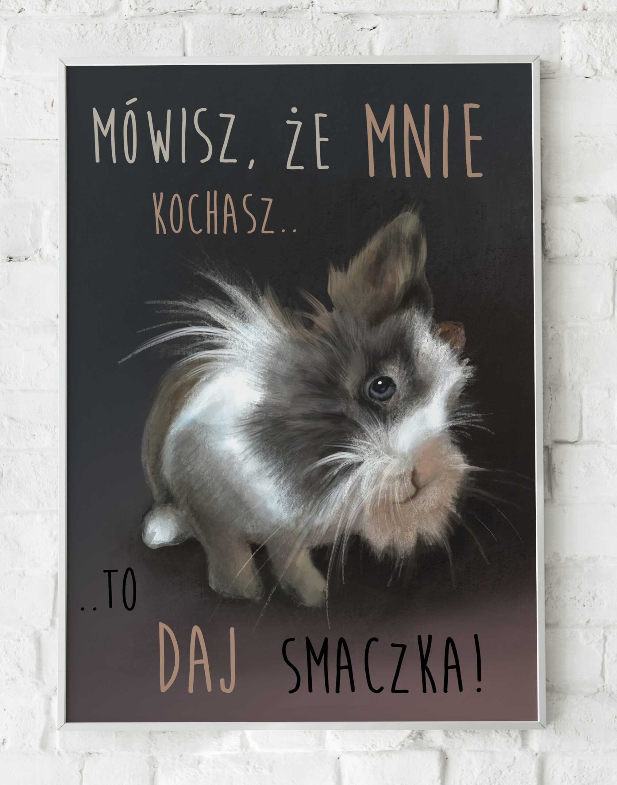 Plakat Walentynki #5 Daj smaczka - obrazek 3