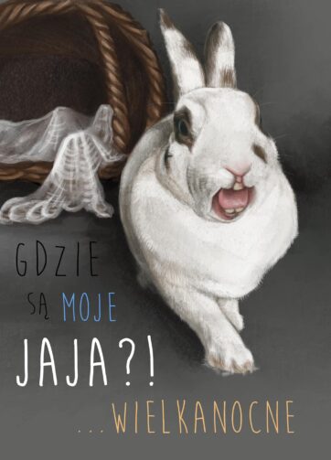 Plakat Wielkanoc #Jaja