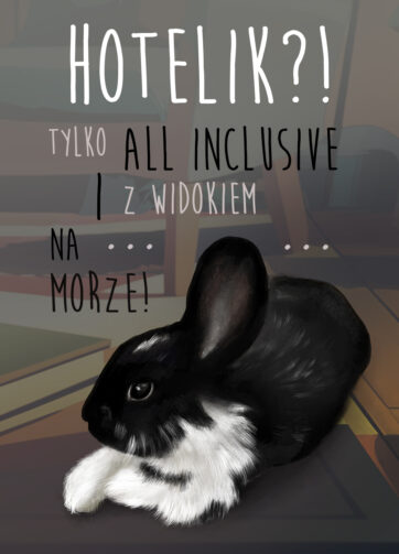 Plakat #Hotelik