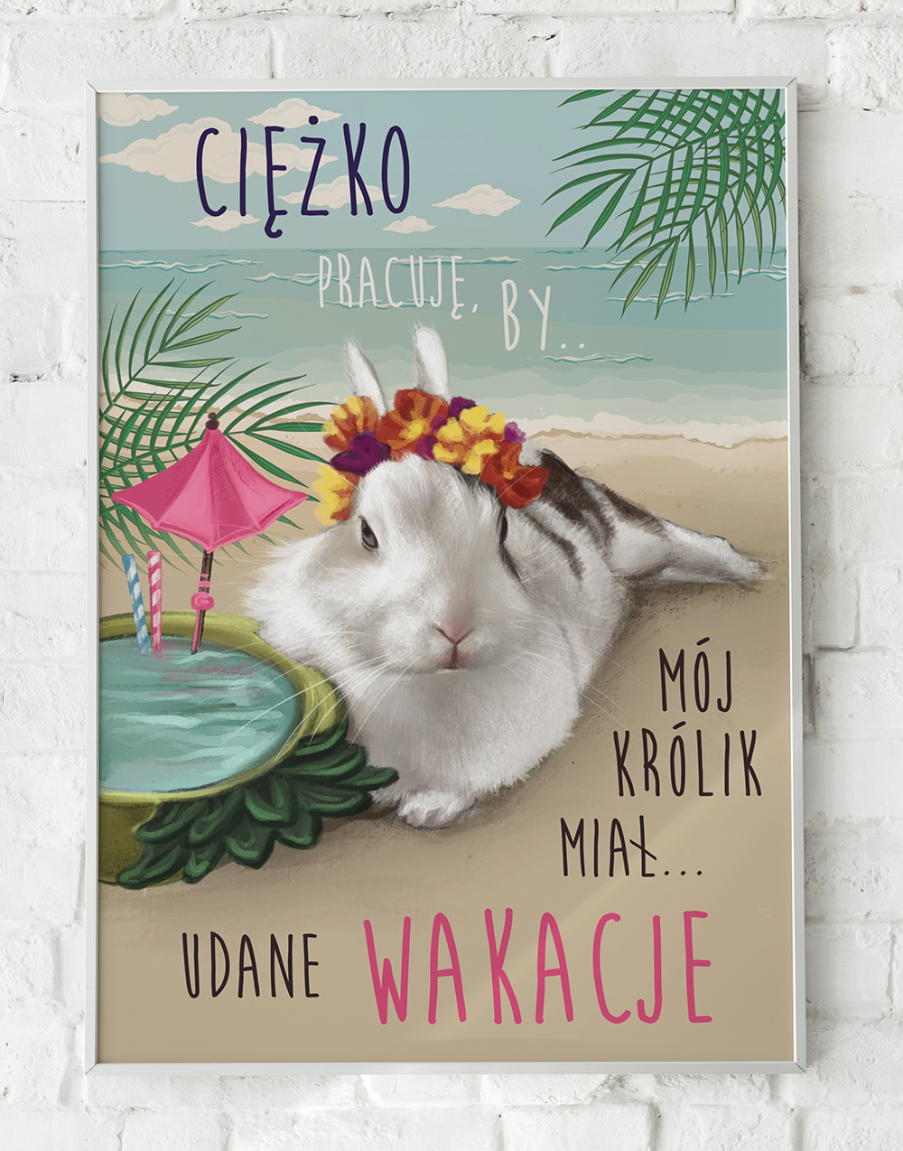 Plakat #Ciężko pracuję - obrazek 2