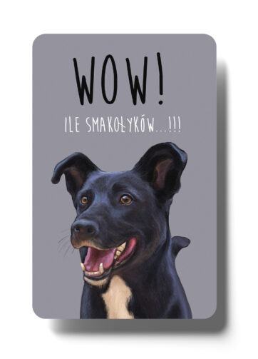 Magnes dekoracyjny z psem