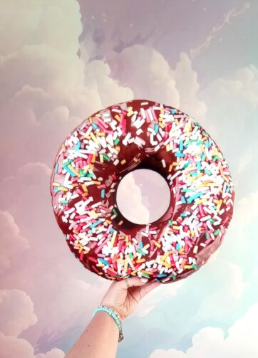 Poduszka - Donut Czekoladowy