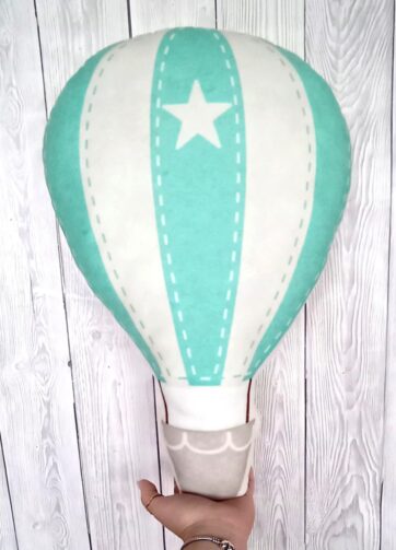 Poduszka - Balon w przestworzach