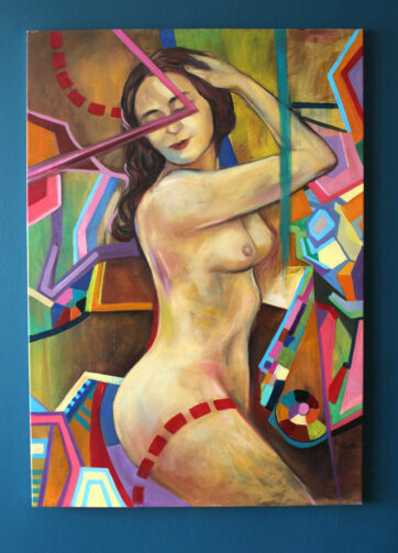 Geometria zmysłów 80x120cm