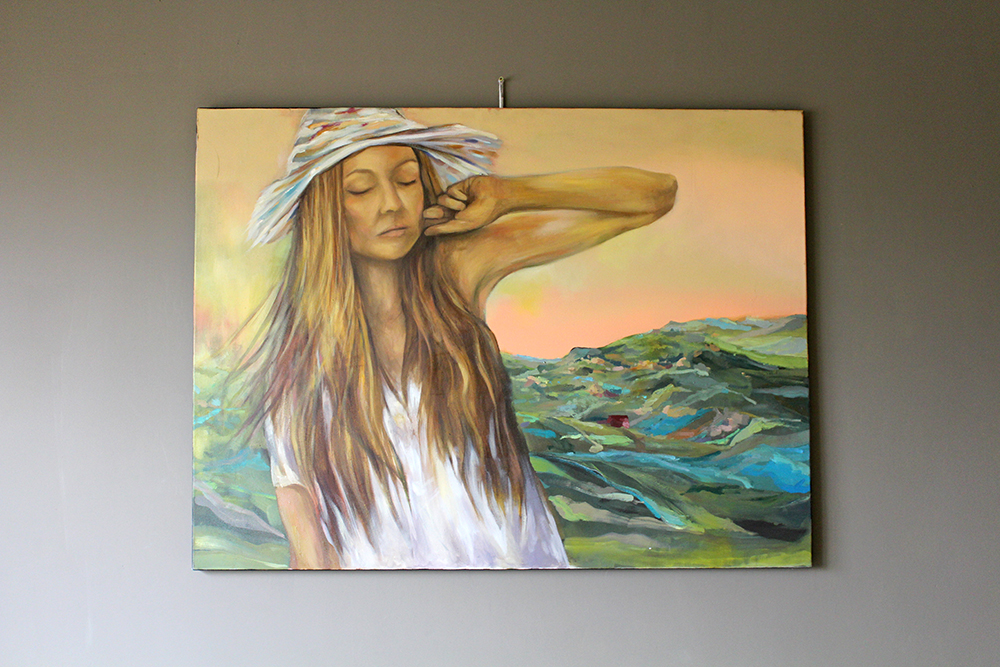 Lekkość chwili.. 80x120cm