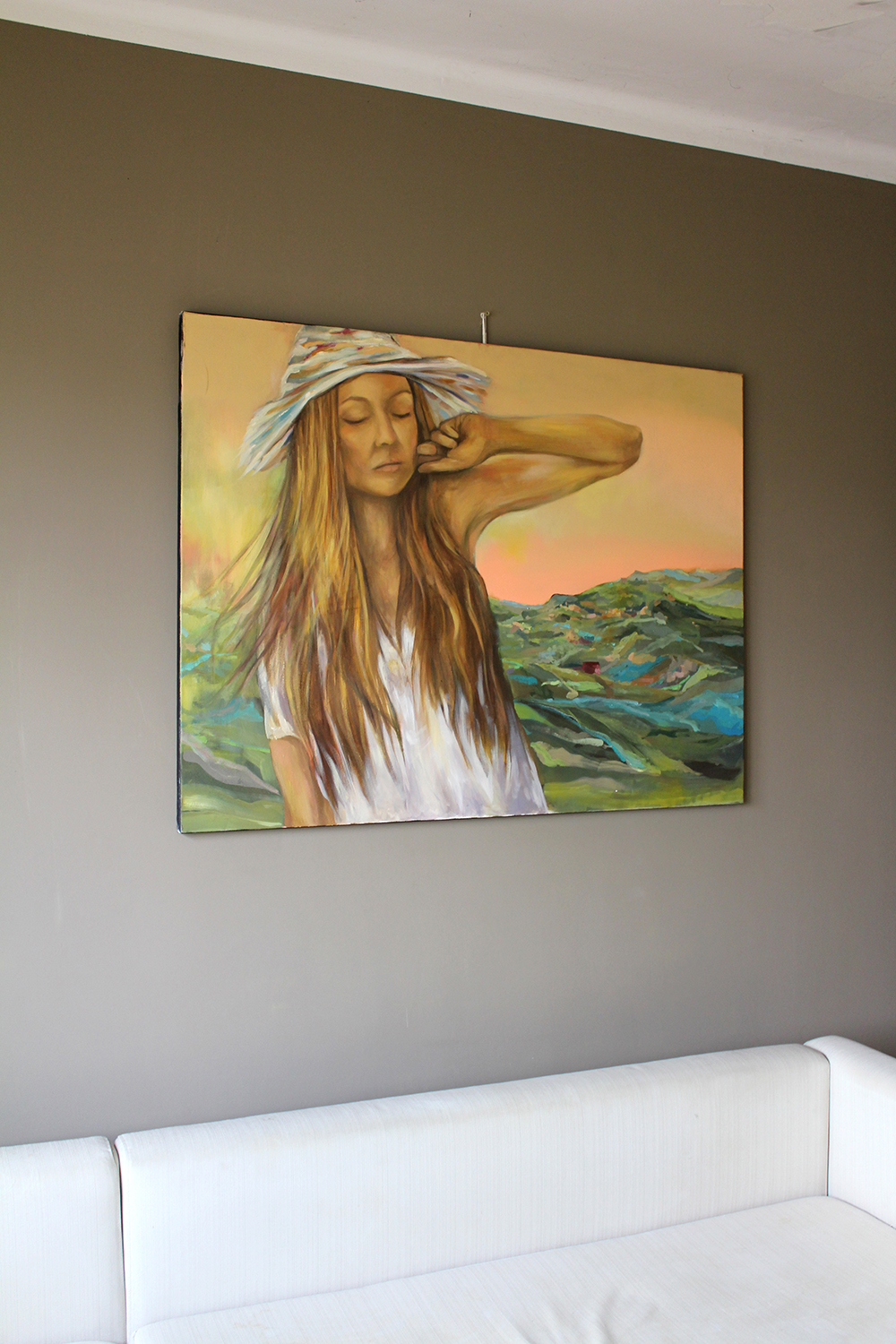 Lekkość chwili.. 80x120cm - obrazek 2